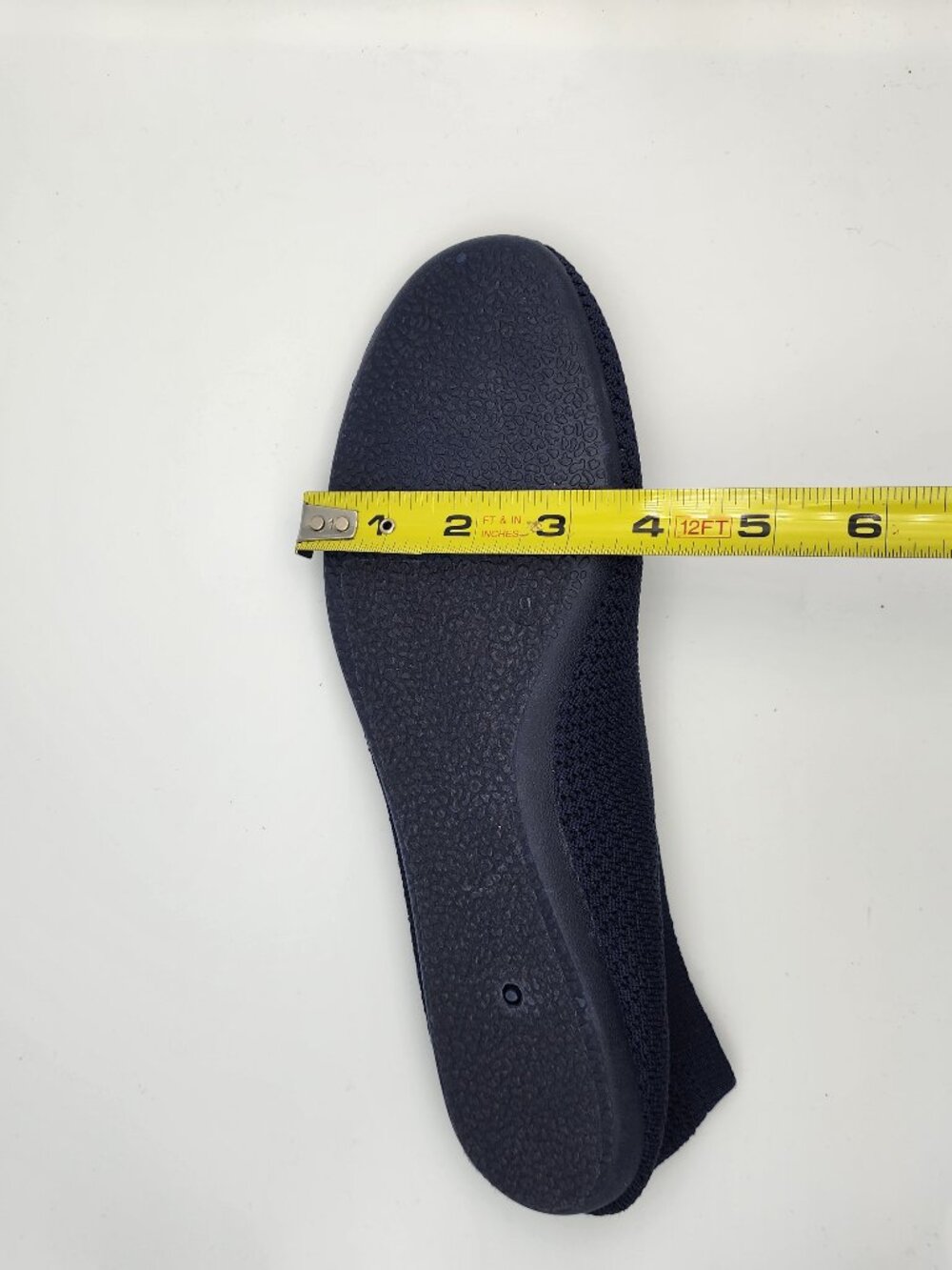 Navy Knit Ballet Flats | Women's 9 - Picture 10 of 17